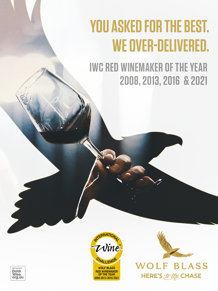 2021년올해의레드와인메이커울프블라스  You asked for the best. We over-deliveryed. IWC red winemaker of the year 2008 2013 2016 2021 international wine challenge wolf blass