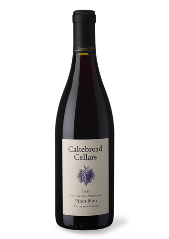 Cakebread Pinot Noir, Two Creeks Vineyards, Anderson Valley