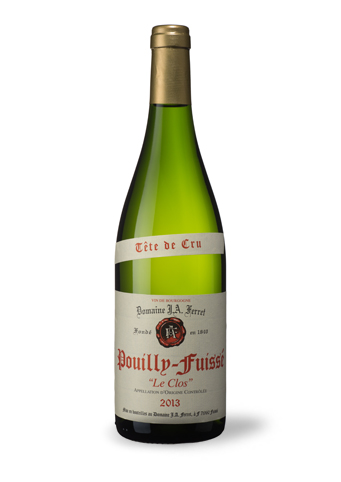 Domaine J.A. Ferret Pouilly-Fusse Tete de Cru “Le Clos”