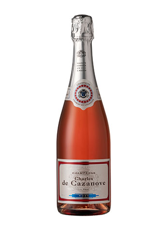 Champagne Charles de Cazanove Brut Rose